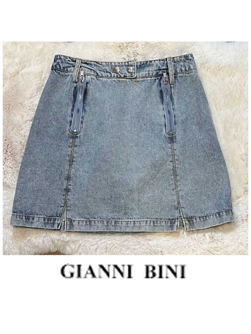 NWT $44 GIANNI BINI - MINI JEAN SKIRT - Multiple Sizes